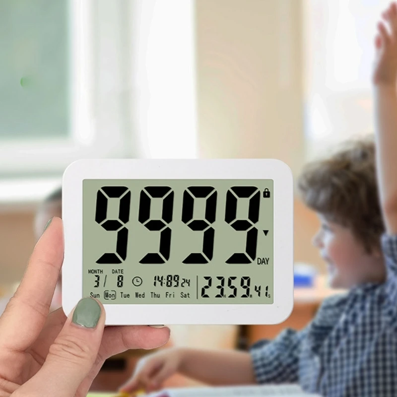 9999-Days Digital Countdown Days Timer Clock with Strong Back Dropship 5