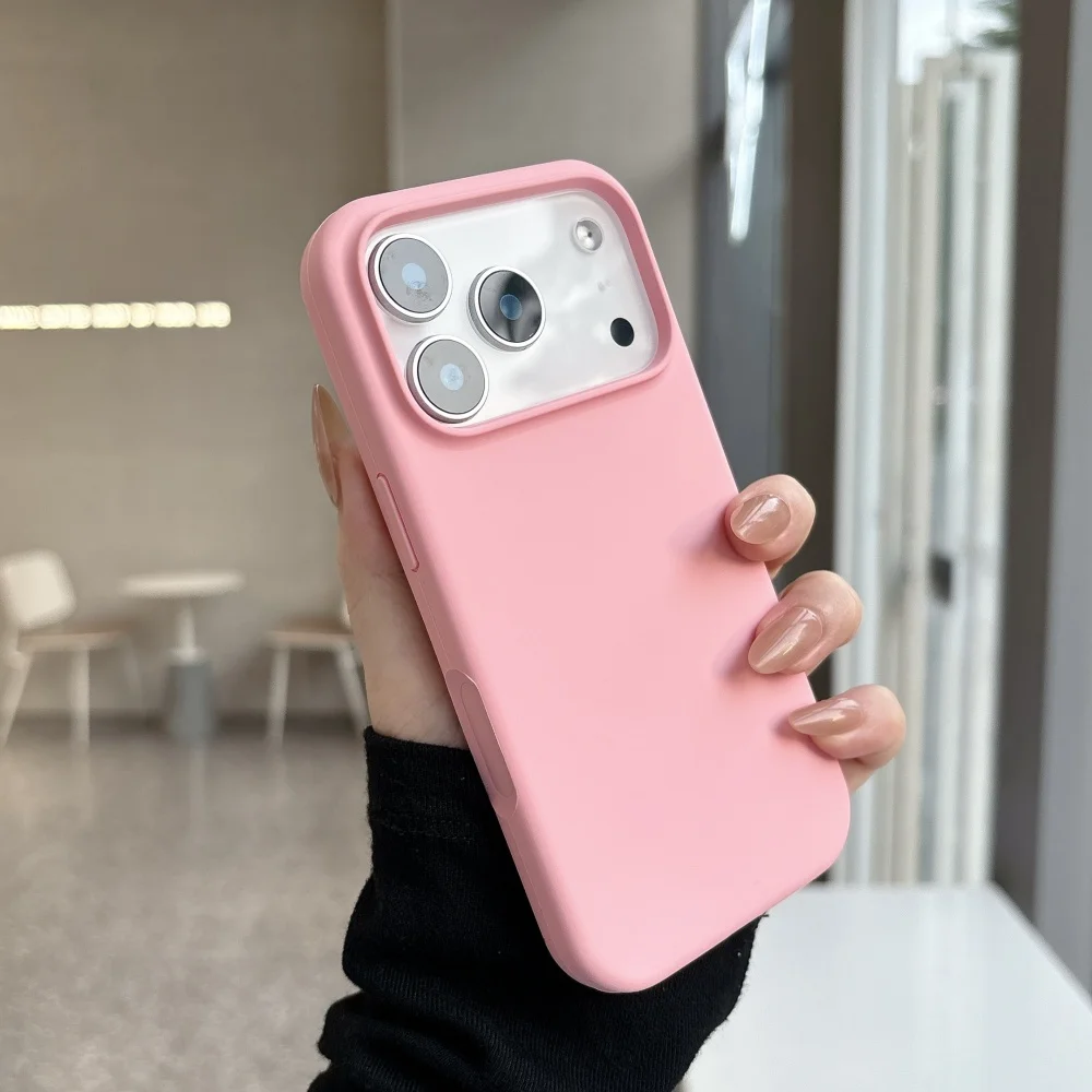 Matte MagSafe Magnetic Liquid Silicone Phone Case - Candy Soft Cover