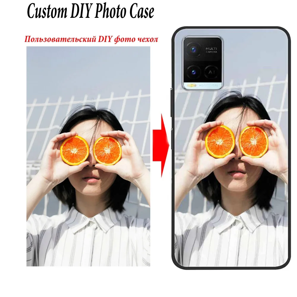 Personalized Silicone Phone Case with DIY Photo Design