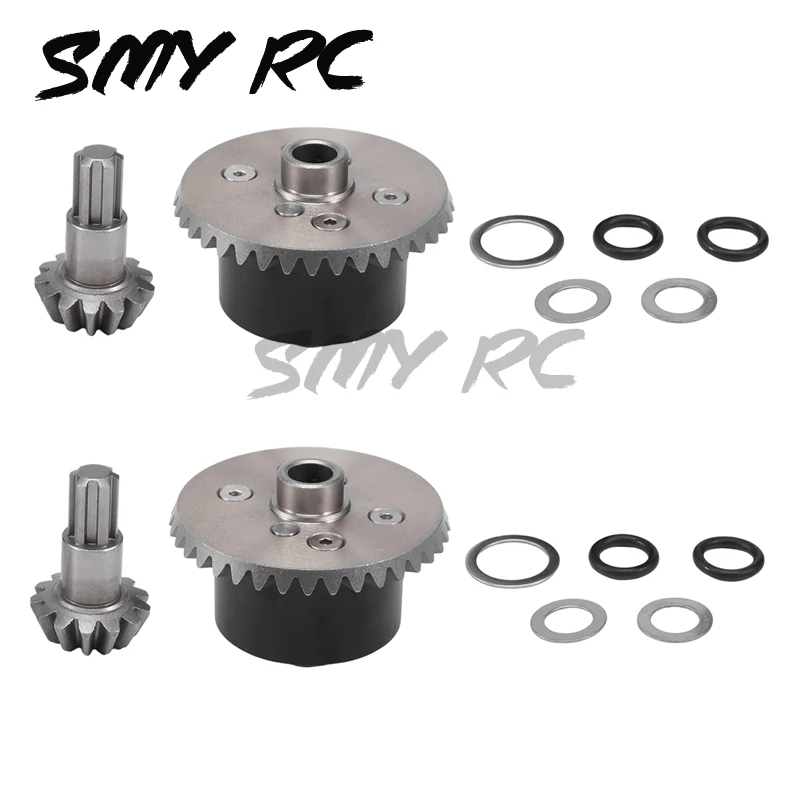6X Metal Diff Case Diff Gear 37T Input Gear 13T For ARRMA 1/10 Kraton