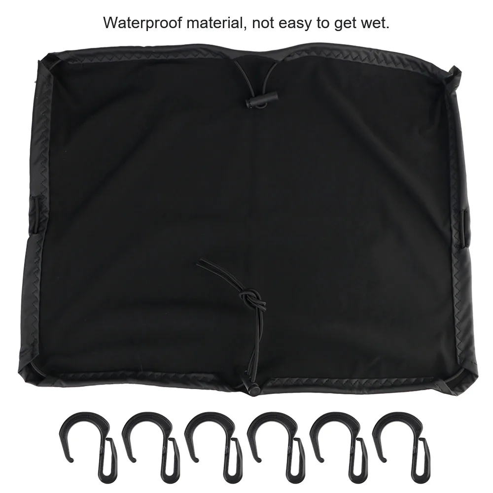 Waterproof Elastic Mesh Pocket Protable Motorcycle Luggage Net Helmet Cover Motorcycle Accessories Outdoor Riding Cargo Net