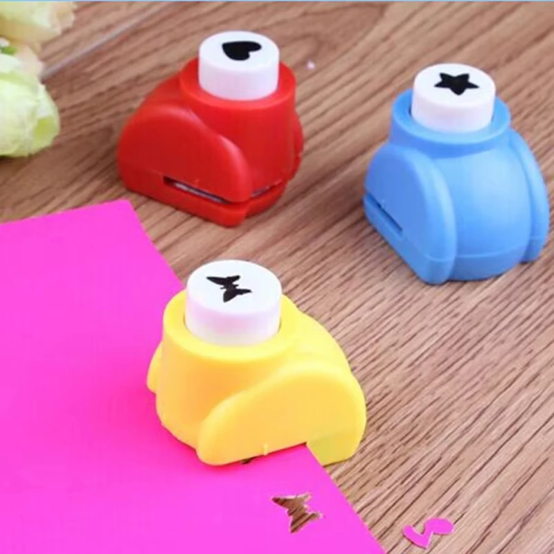 1/6Pcs Mini Scrapbook Punches Handmade Embossing Punch Set Hole Puncher for Cutting Paper DIY Card Craft Calico Printing Tools - 3