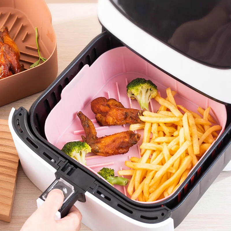 https://ae01.alicdn.com/kf/Sc5e31e53c2b84e63bce19329de64f598p/21CM-Square-Air-Fryer-Silicone-Pot-Tray-Reusable-Air-Fryer-Basket-Liners-Heat-Resistant-Baking-for.jpg