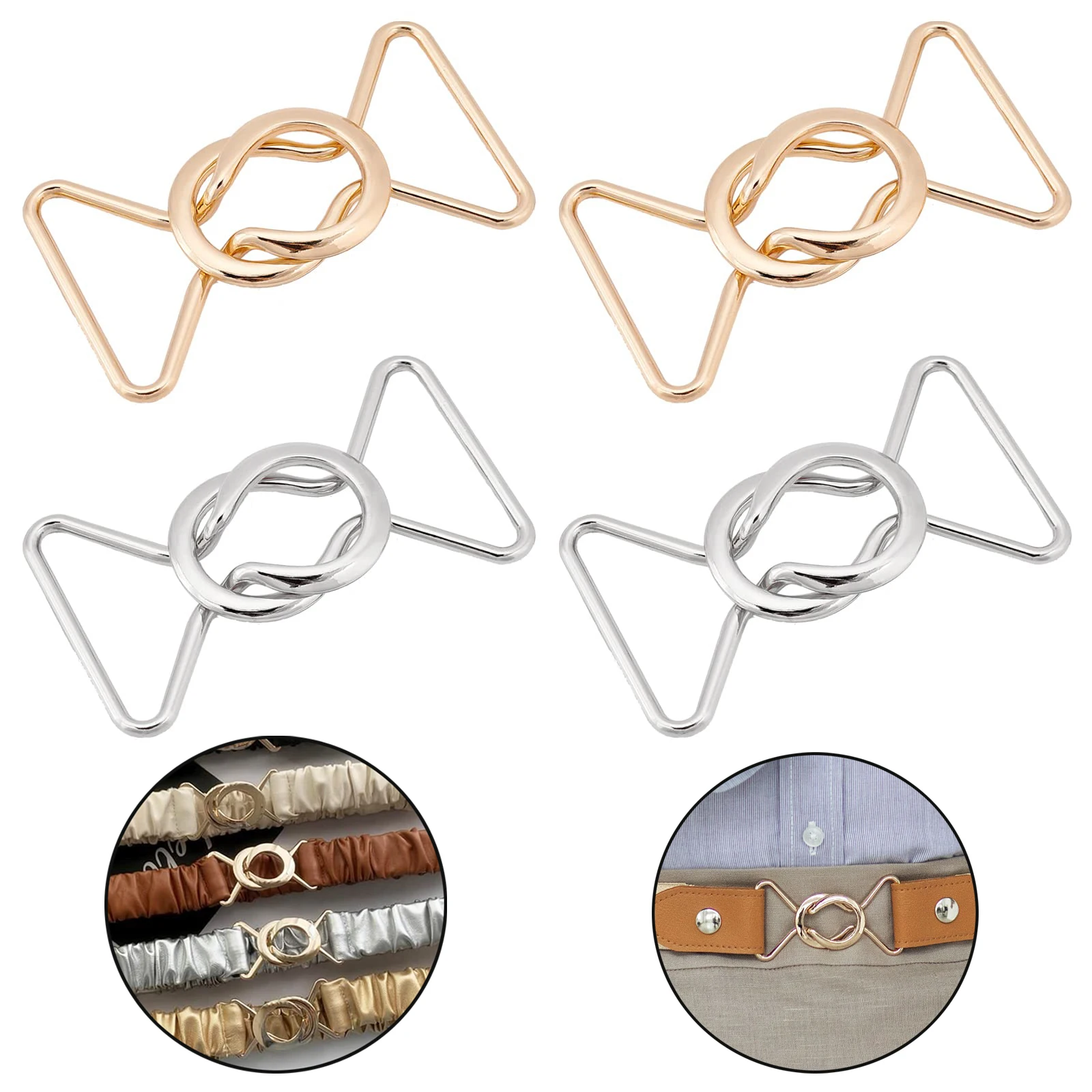 1 쌍 (2 개) DIY 허리 벨트 핸드 봉제 드레스 만들기 25/30mm 용 맞물림 금속 버클 맞물림 버클 걸쇠 액세서리