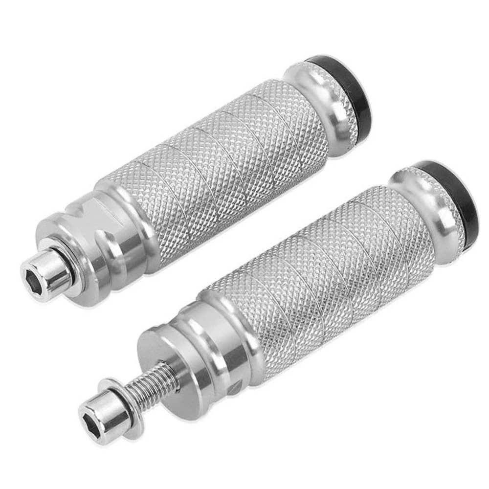 Universal CNC Motorrad Motorrad Fußrasten Hinten Set Ruht Racing Pegs Pedal Für BMW Honda Kawasaki Yamaha Suzuki – Detail 4