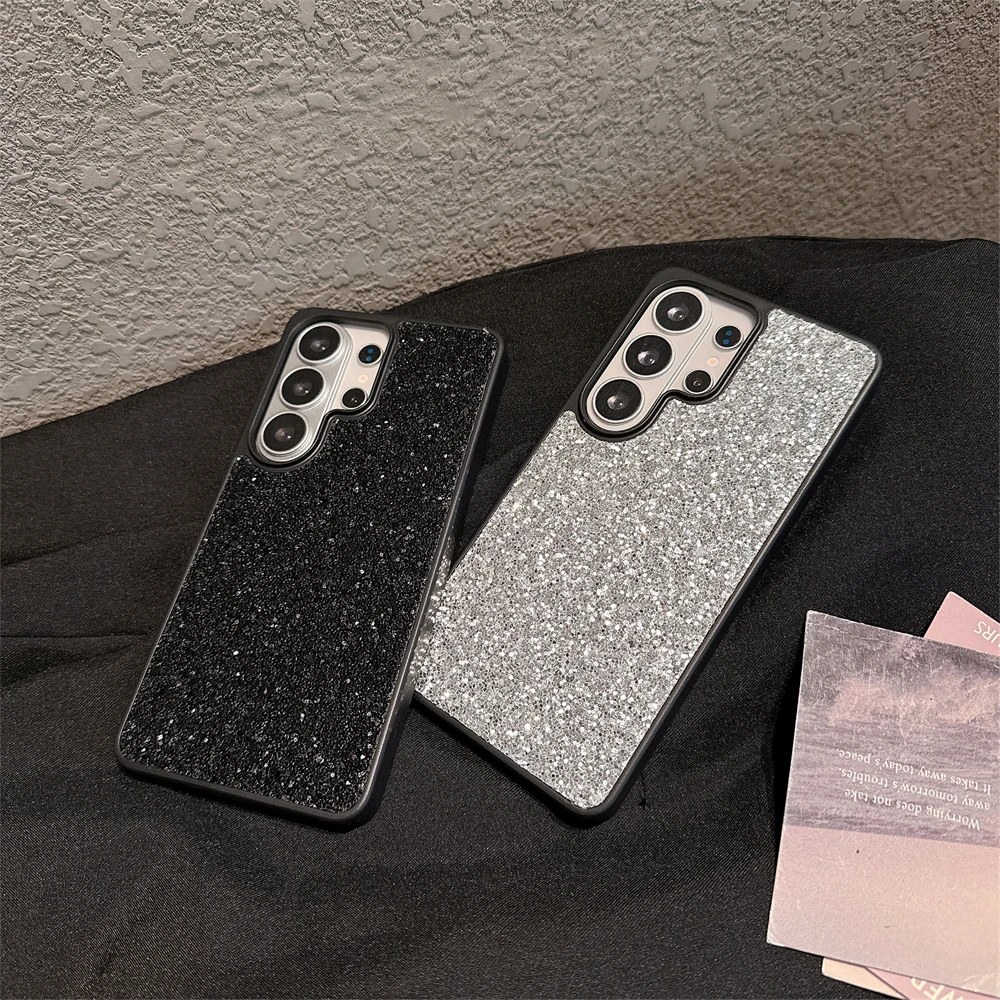 Elegant Silver Bling Glitter Phone Case Cover