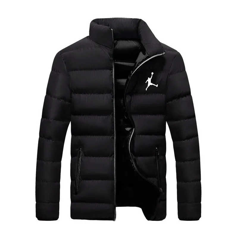 2023 Jackets Winter Men's Padded Jacket Middle-aged And Young Large Size Light And Thin Short Padded 23 Jacket Warm Coat middle aged women s winter cotton coat 2023 new mother s down jackets women winter cotton padded jackets warm thick parkas