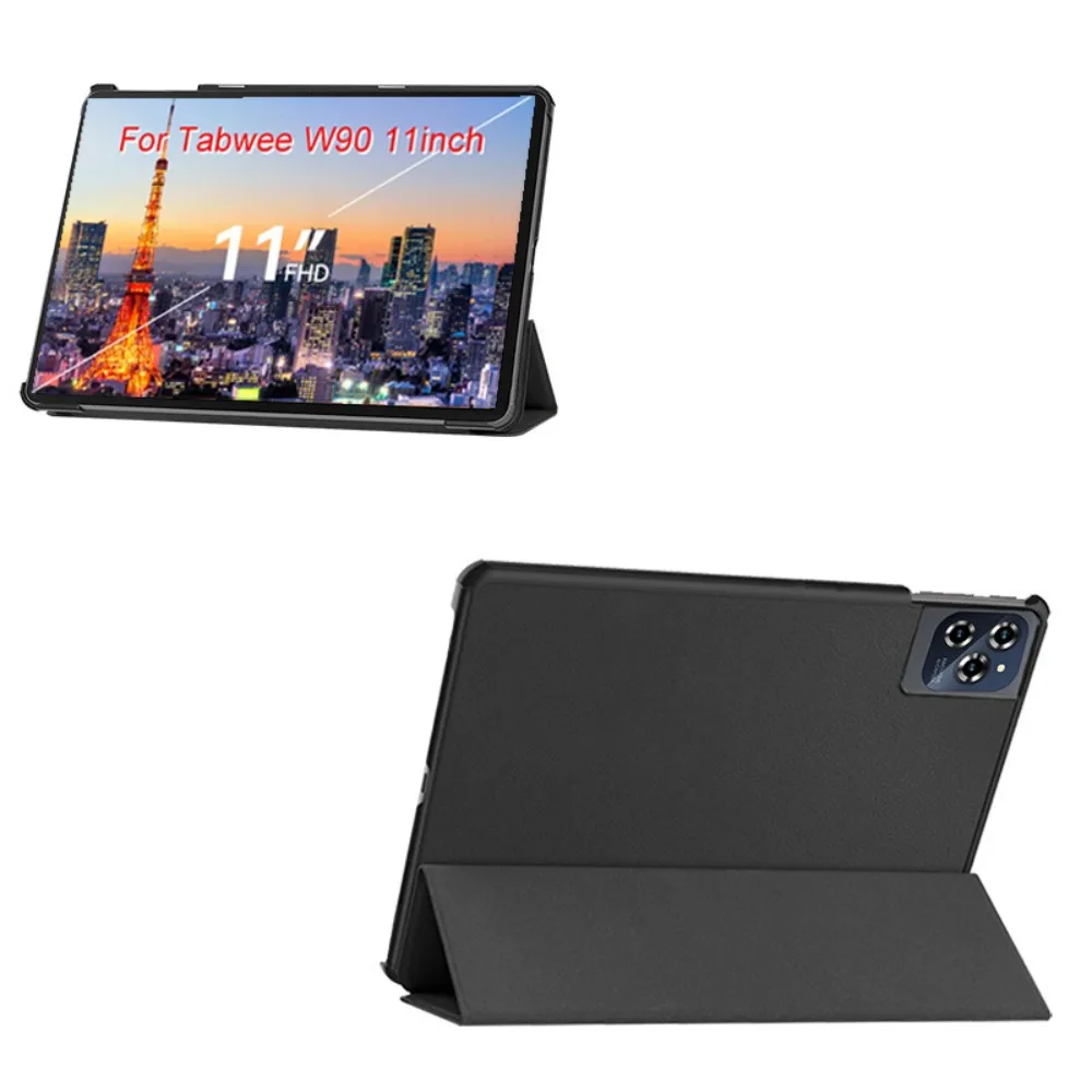 zZjoOoj Custodia compatibile con TABWEE W90/TABWEE T90 11 pollici, custodia protettiva per tablet con 1 pellicola protettiva 9H, antigraffio, funzione leggio verticale, blu navy zZjoOoj Custodia compatibile con TABWEE W90/TABWEE T90 11 pollici, custodia protettiva per tablet con 1 pellicola protettiva 9H, antigraffio, funzione leggio verticale, blu navy