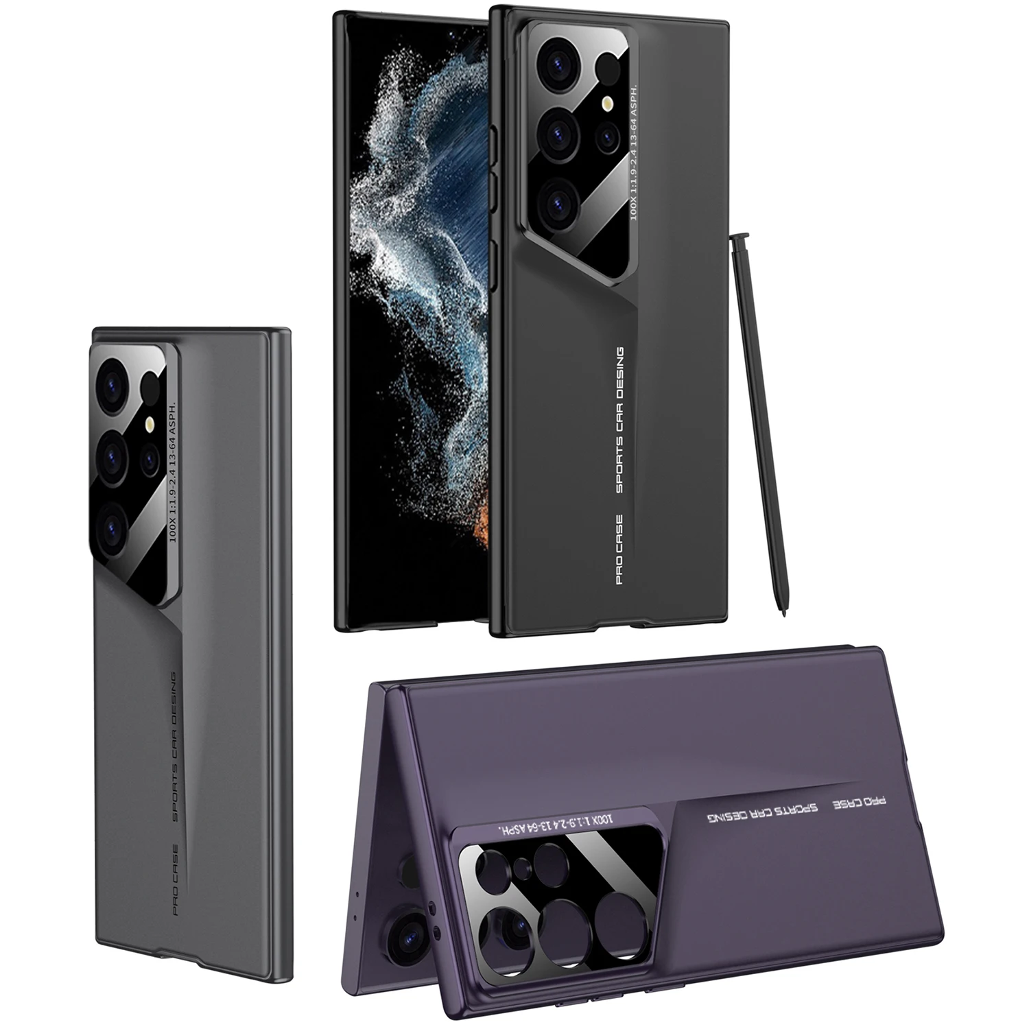 

For Samsung Galaxy S24 Ultra Case With Touch Pen For Galaxy Z Fold 5 4 Armor Shockproof Protector Cover S23 Ultra S22