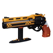 

MOC Game Model 39676 Destinyed 2 Series Exotische Hand Cannon Bouwstenen Woord Gun Pistool Figure Military Bricks Kids Gifts Toy