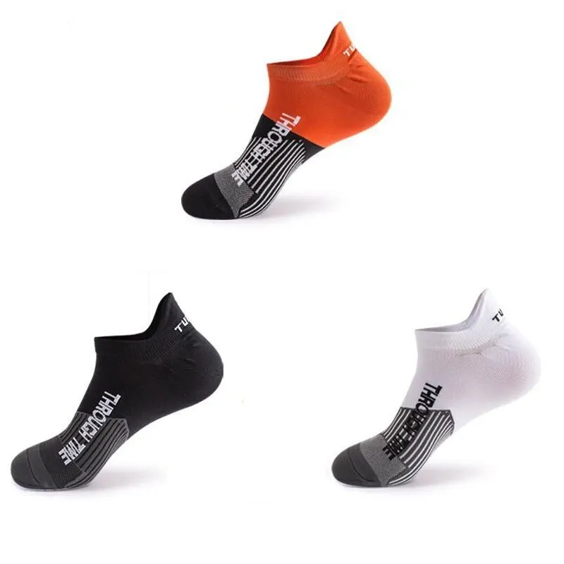 5 Pairs High Quality Men Ankle Sports Socks Athletic Fitness Running Breathable Spring Summer Mesh Casual Short Sock