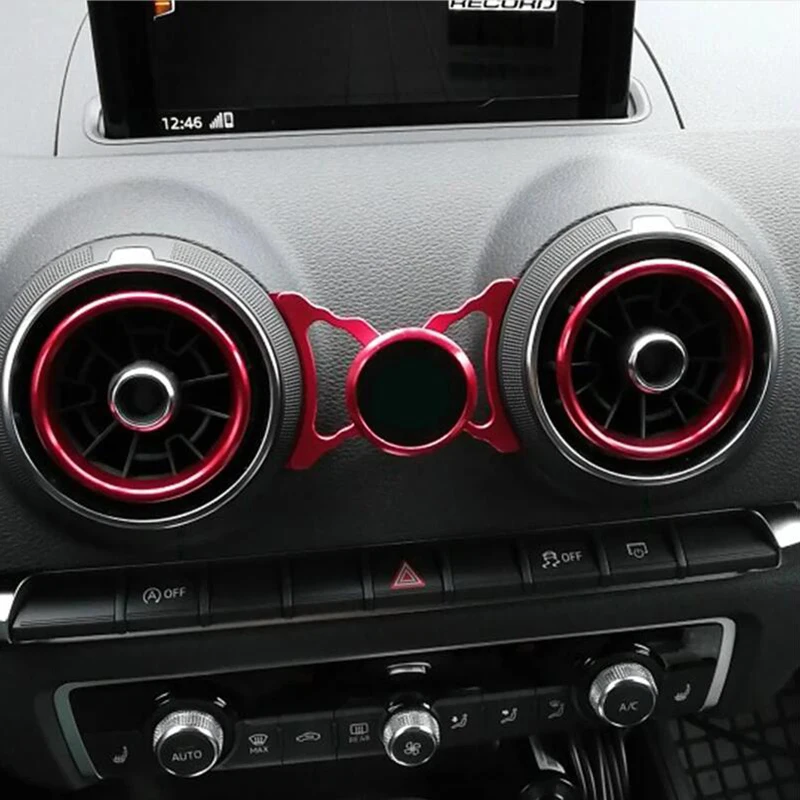 Car Mobile Phone Holder For Audi A3 S3 8V 2014- Air Vent Mounts Stand GPS Magnet Navigation Bracket Car Accessories mobile phone holder phone holder