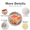The New Winter Cartoon Ramen Cat Nest Love Warm Cute Semi-enclosed Cat Bed Can Be Opened And Washed 6