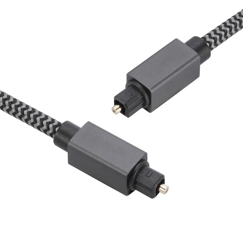 VANDESAIL  Digital Optical Audio Cable Coaxial Cable 1.8m 3m for Amplifiers Blu-ray Xbox 360 PS4 Soundbar Fiber Cable TV