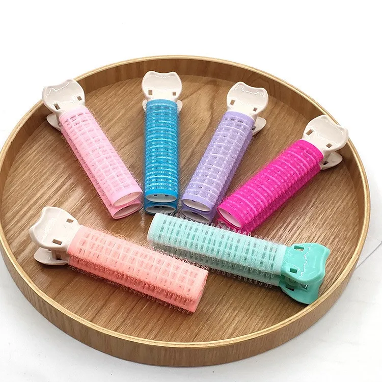 Description Picture 2 of itemBangs Fluffy Hair Clip Same Style As Korean Drama Hair Fixing And Styling Tools Simple Operate Head Curl Shaped Hair Accessories