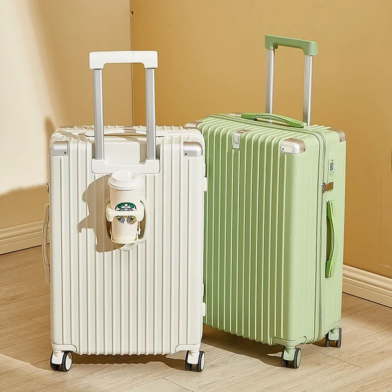 

Luggage Trolley Case 20 22 24 26 28" Inch Multifunctional portable mute Durable Password Travel Suitcases Universal Wheel