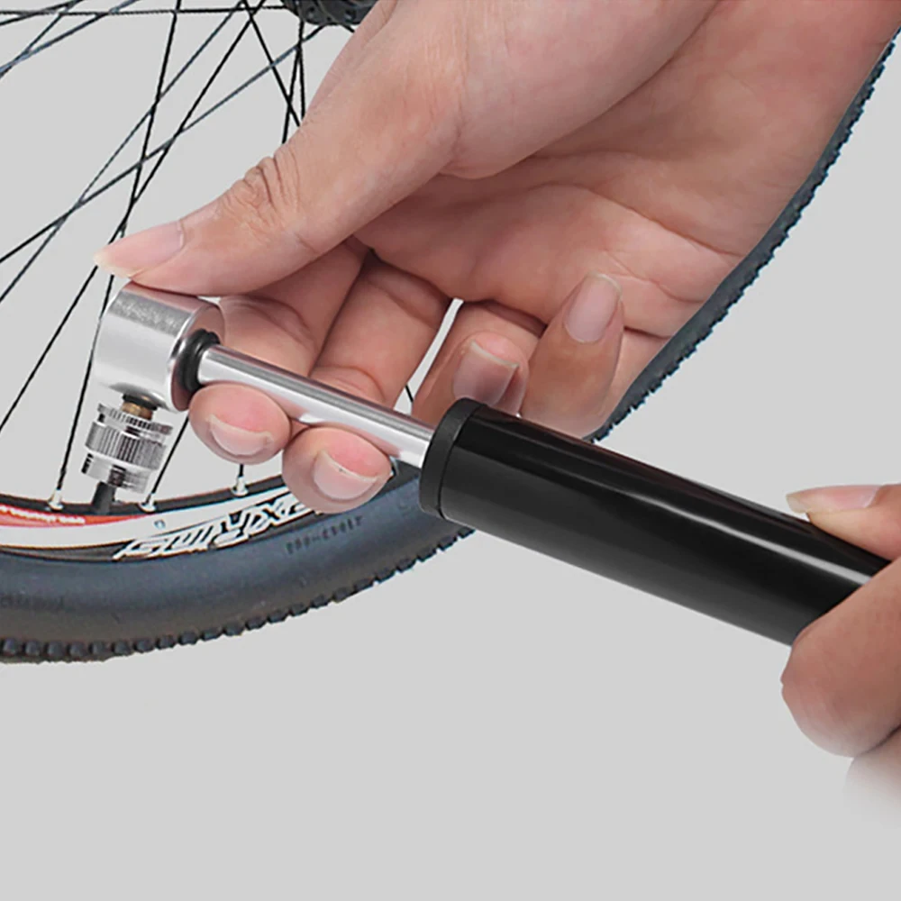 Compact Hand Air Pump for Bicycle Tires - Ultimate Mini Bike Pump for Cyclists