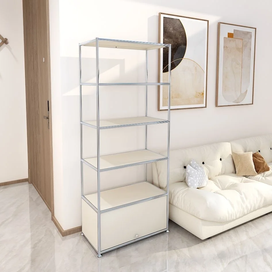 Module Living Room Cabinet Sideboard Multi-layer Storage Sofa Side Cabinet Entrance Storage Locker Dust Flip Nightstand Bedroom