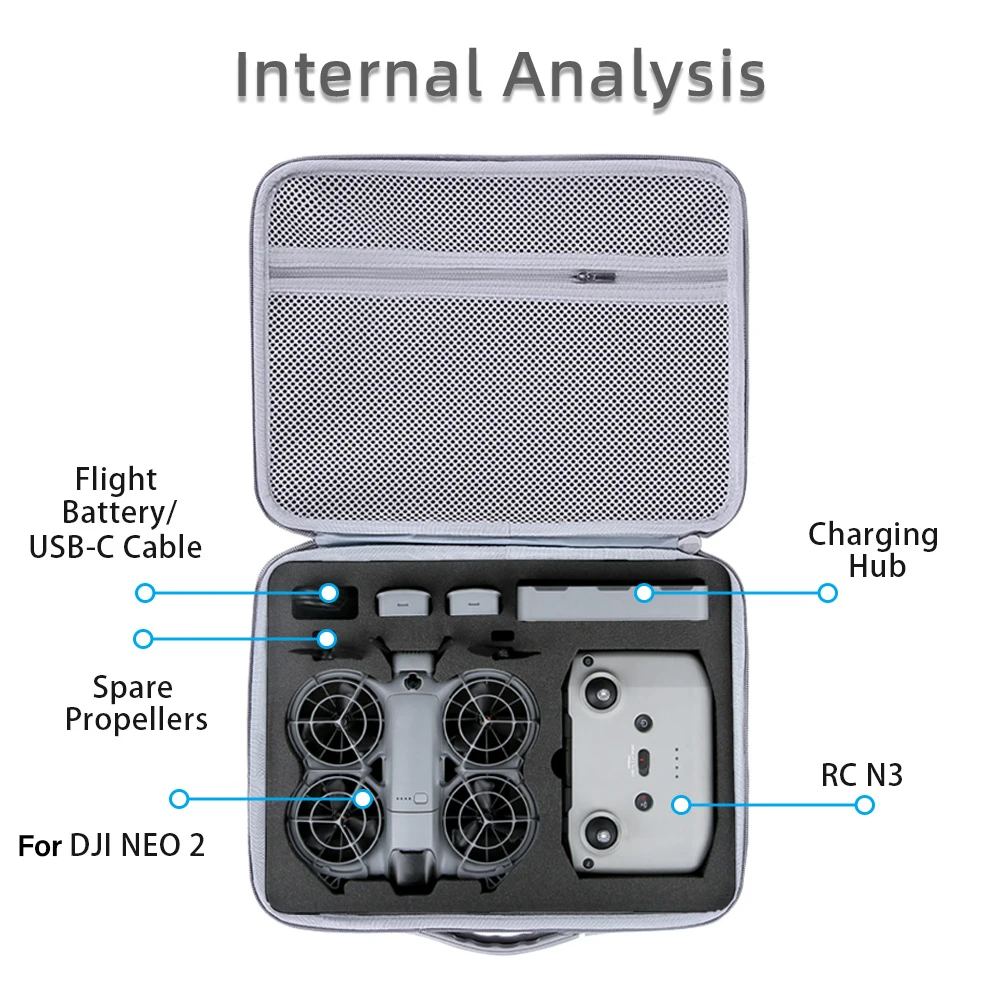 รูปสินค้า กระเป๋าใส่รีโมท DJI RC N3 ป้องกันฝุ่น พกพาสะดวก