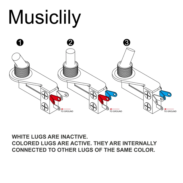 Selettore Pickup Per Chitarra Les Paul - 3 Posizioni, Cromato, Per Epiphone E Simili - Foto 6