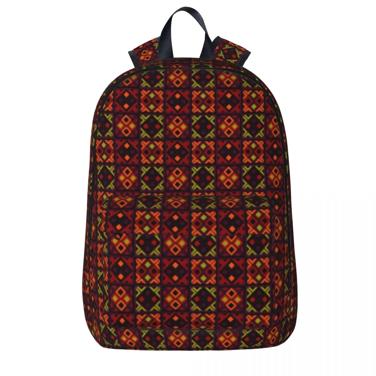 

African Tribal Print Backpack Vintage Ethnic Men Polyester Cycling Backpacks Large Style School Bags Rucksack