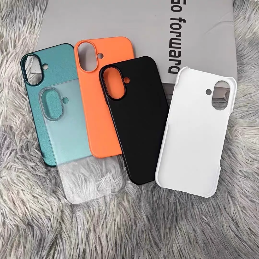 Luxury Ultra Thin Frameless Frosted Armor Case - Slim Hard Plastic Coque