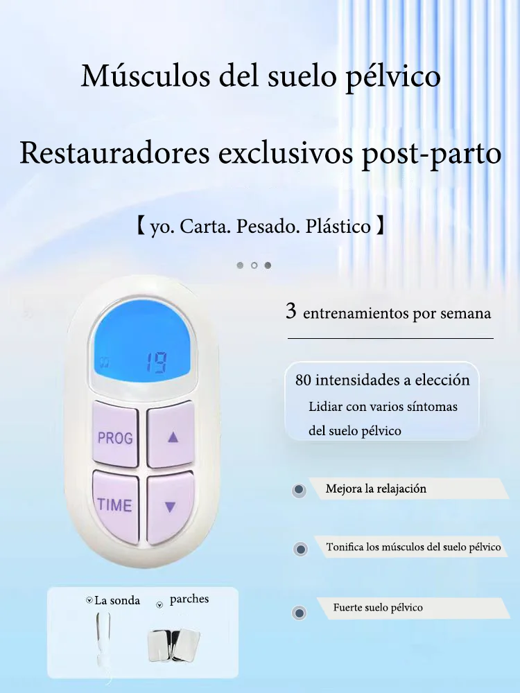 Pelvic Floor Muscle Training Machine Improve Urinary Incontinence Postpartum Care Instrument Probe Women Health Care