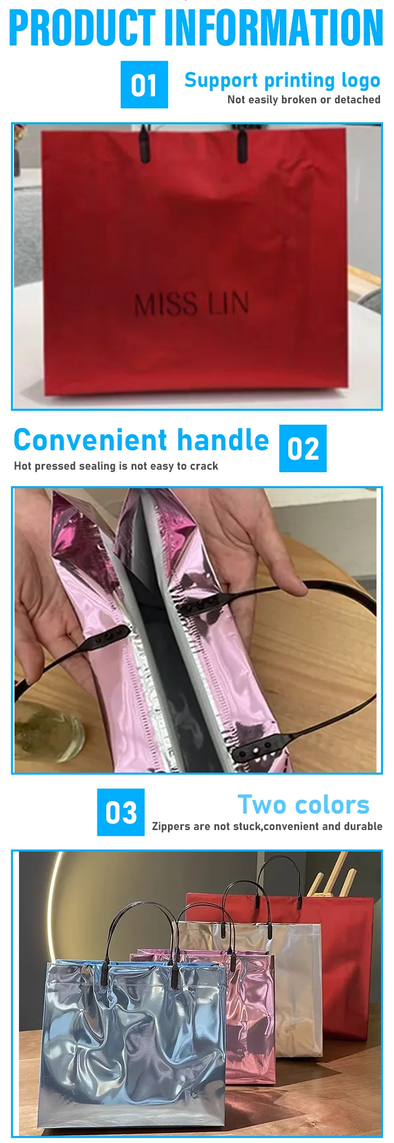 Custom Event & Party Gift Bags – Perfect for weddings, shopping mall promotions, brand ... - SKU CGB20030 - UGI Packaging