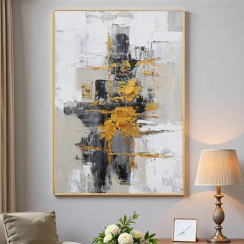Hand Painted Abstract Canvas 1