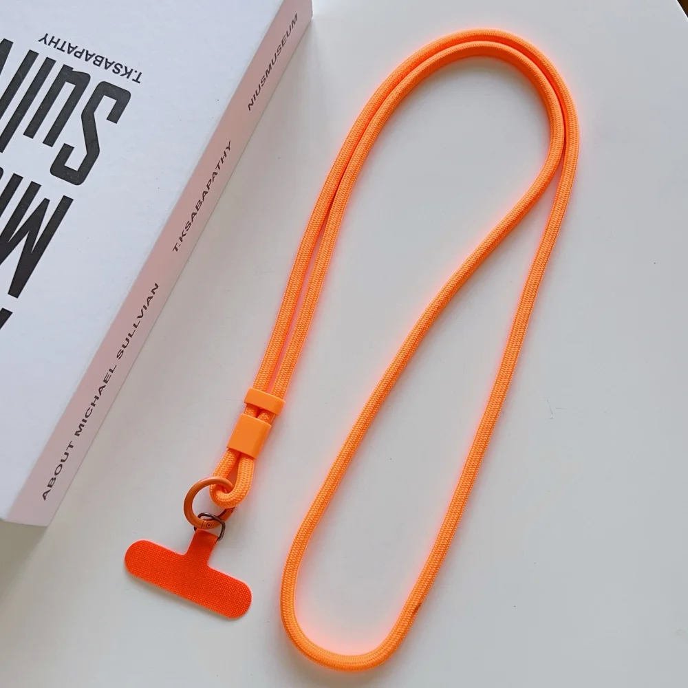 Vibrant Adjustable Crossbody Phone Lanyard - Candy Color Anti-Lost Strap
