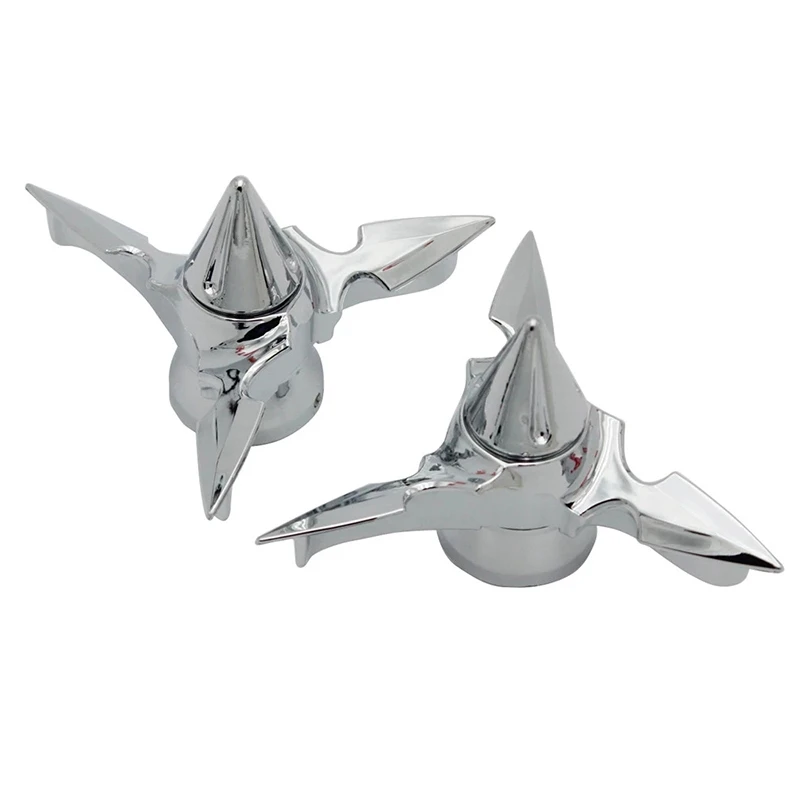 

Motorcycle Spun Blade Spinning Front Axle Cap Nut Cover for Sportster XL883 XL1200 X48 Dyna Softail XL