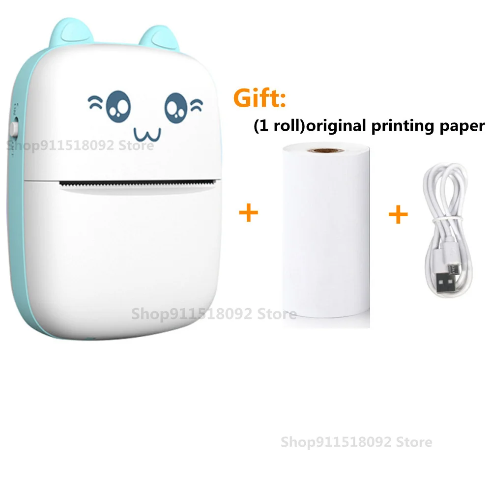 Olaf Mini stampante adesivi termici portatili carta senza inchiostro  Bluetooth Wireless Impresora Android IOS stampante portatile per etichette  - AliExpress