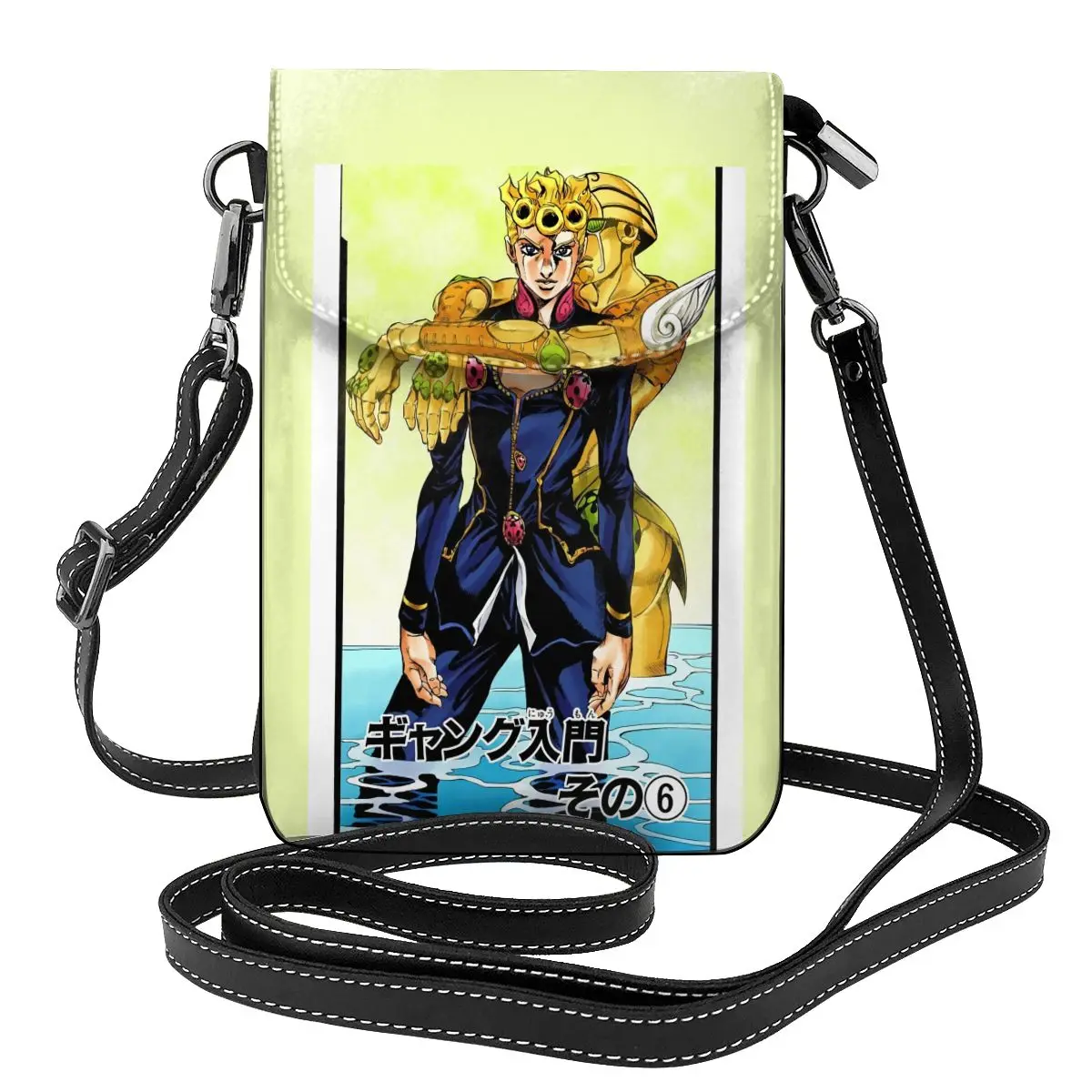

Джорно Джованна слеза сумка через плечо Jojo странные приключения шоппинг кожаные женские сумки Женский Большой смешной кошелек
