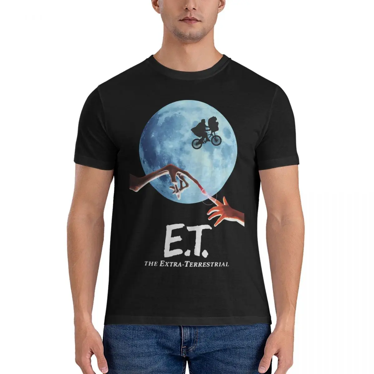 

Футболки с надписью «The-Extra-эфирные Фильмы», мужские футболки с надписью «The extra-эфирный юмор», хлопковые футболки с круглым вырезом, модель подарка