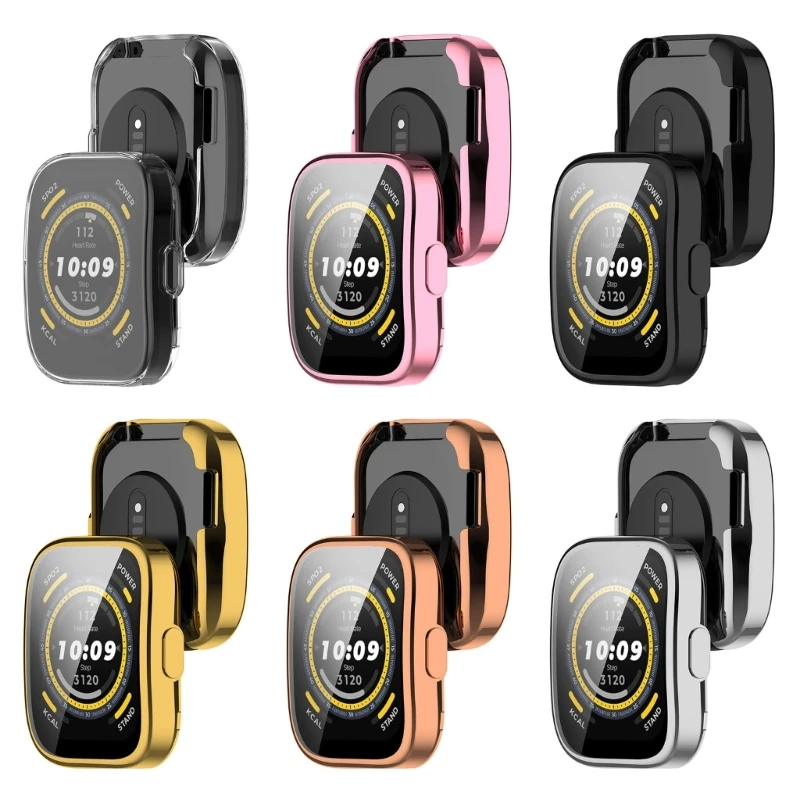 Durable TPU Screen Protector Case for Smartwatches - Full Protective Bumper Shell