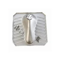 Railway 304 Stainless Steel Squat Toilet Floor Squatting Pan 1