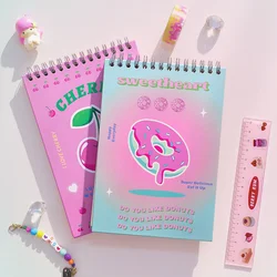 Carnet de notes Agenda rose 2022, joli carnet de notes quotidien Kawaii pour étudiants, carnet de planificateur, papeterie scolaire 