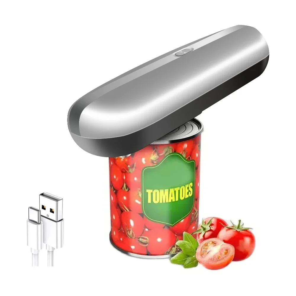 

Rechargeable Electric Can Opener with Smooth Edge for Kitchen for Seniors with Arthritis Automatic Can Opener for Any Size Cans
