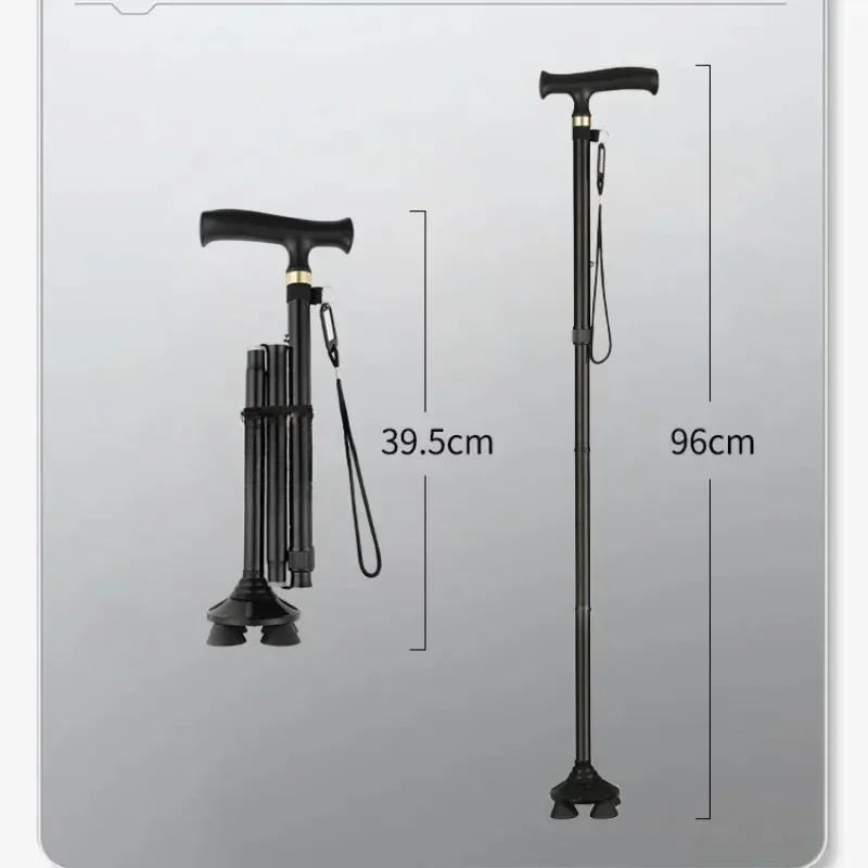 Walkers for Elderly Trekking Poles T-handle Walking Sticks for Old Man Women Ultralight Trekking Pole Hiking Climbing Canes 6