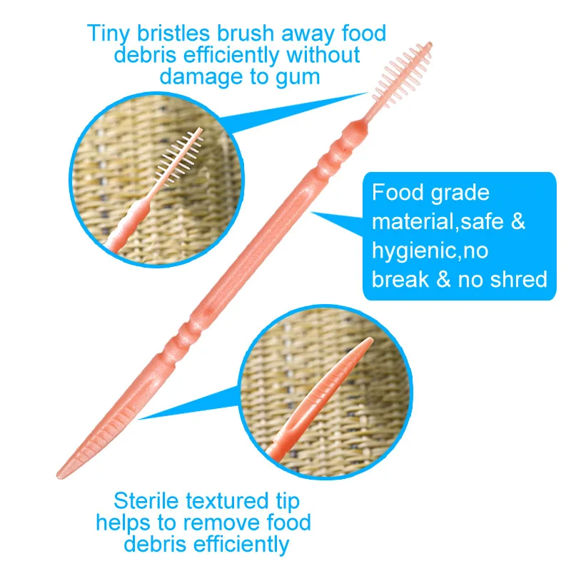 Toothpick Brush Disposable Household Interdental