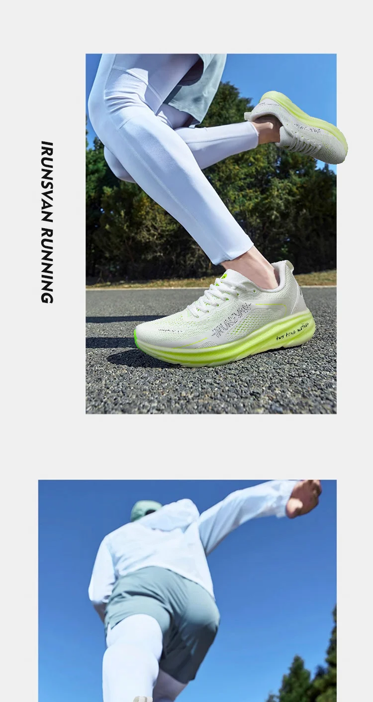 IRUNSVAN T800 Carbonfaser Gepolsterte Freizeitschuhe Laufschuhe für Herren und Damen 113 – Detail 20