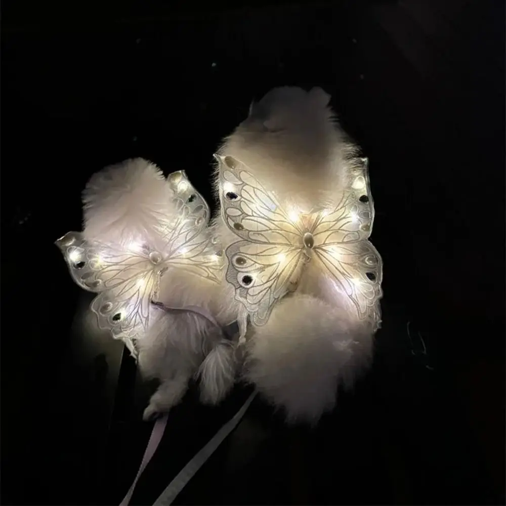 Glowing Butterfly Pet Wings 5