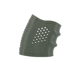 Rubber Anti-Slip Pistol Grip Glove Sleeve (Green)