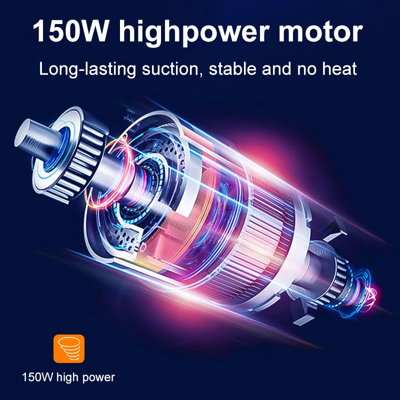 29000Pa Wireless Car Vacuum Cleaner Strong Suction Dust Catcher Cordless Handheld Wet Dry Vacuum Cleaner Air Duster For Car Home Vacuum Cleaner Handheld Vacuum Cleaner Wireless Vacuum Cleaner Portable Vacuum Cleaner