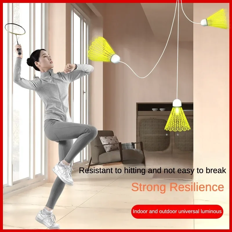Badminton Trainers Stretch Professional Badminton Machine Robot Racket Training Sport Self-study Practice Training Accessories badminton swing trainer