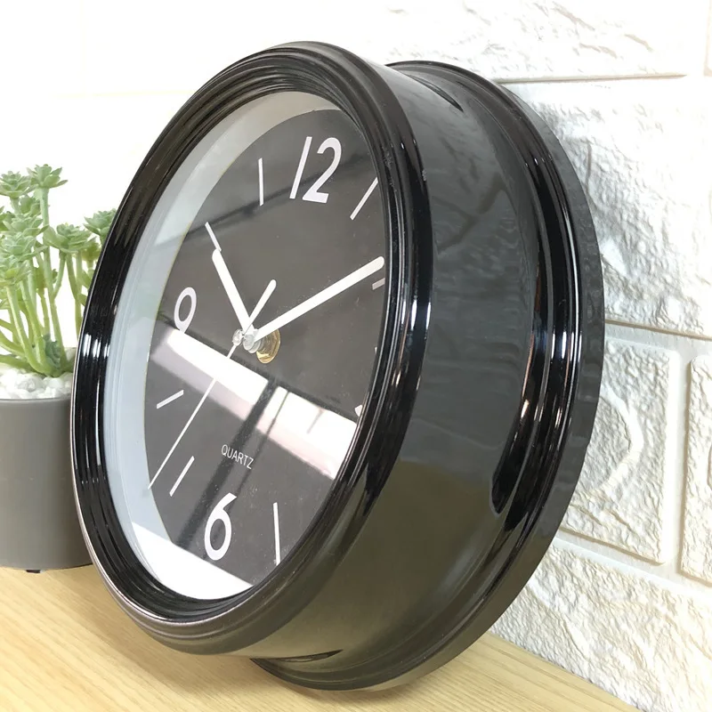 

Luxury Mute Featured Clocks Retro Quartz 9 Inch Wall Clock Wall Decoration Vintage Wall Clock Reloj De Pared Room Decorations