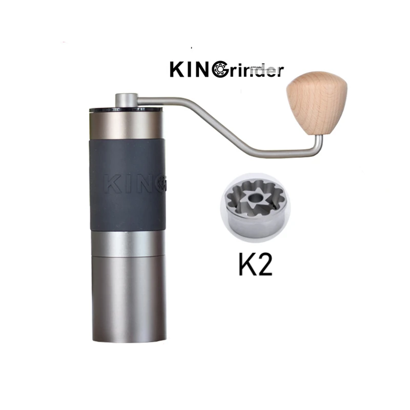 KINGrinder K2 手挽きコーヒーミル 最大容量25g 160段階調整