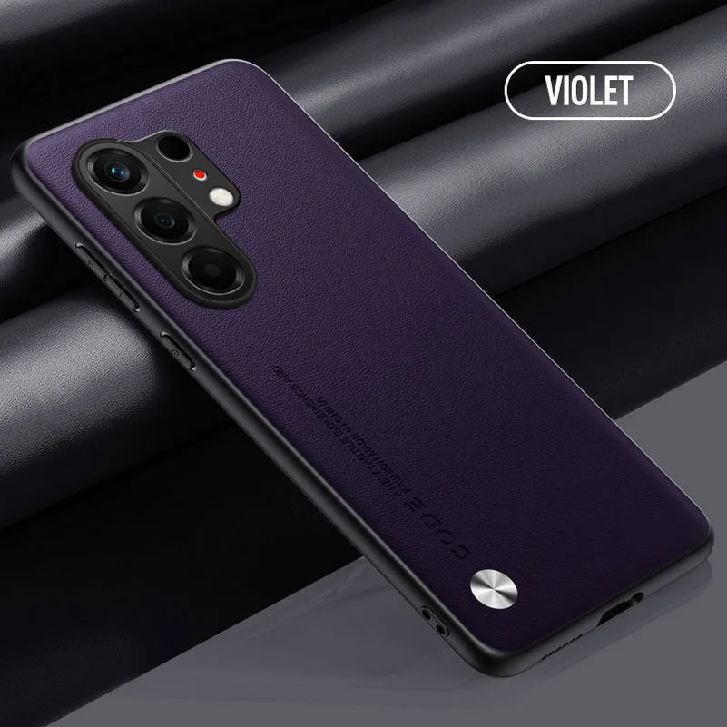 Sleek Hard Leather Camera Protect Case