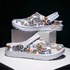 2025 New Fashion Sandals Men Clog Sandals Comfortable Breathable Beach Sandals Men Women Clogs Slippers Soft Bottom Men Shoes 1