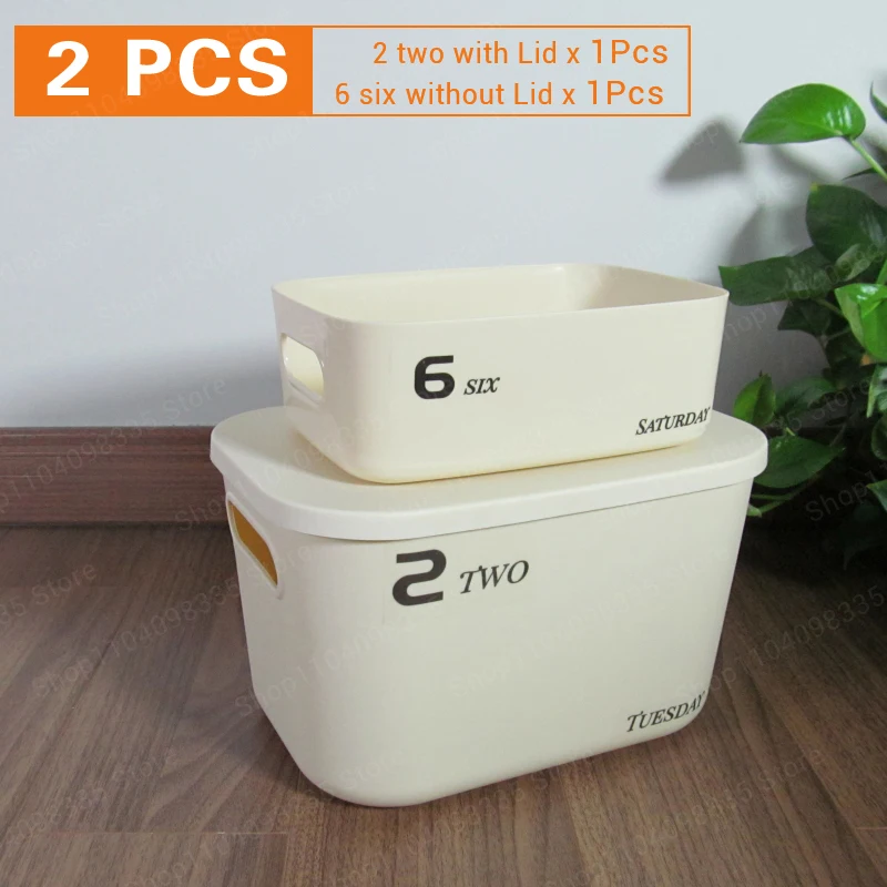 صندوق تخزين قابل للتكديس بغطاء ، مقاوم للغبار ، مس...